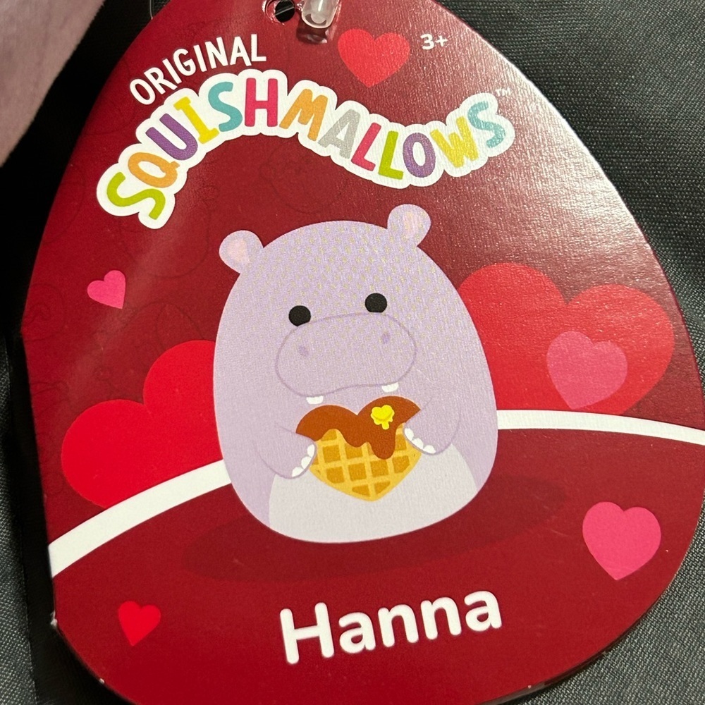 Squishmallows  Hanna the Hippo Plush - Picture 7 of 9